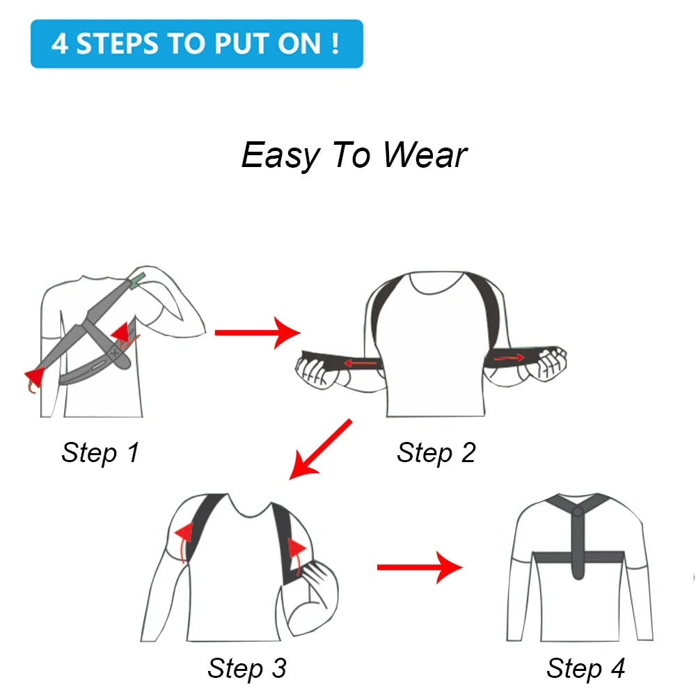 Comfortable Posture Support Belt
